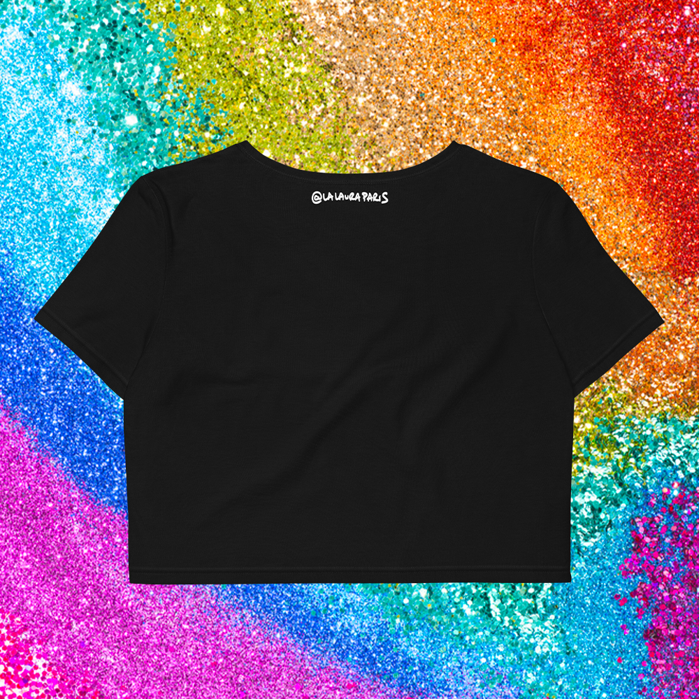 "Just Kiss Mother Fβ€οΈπ§‘πππ" - Crop Top