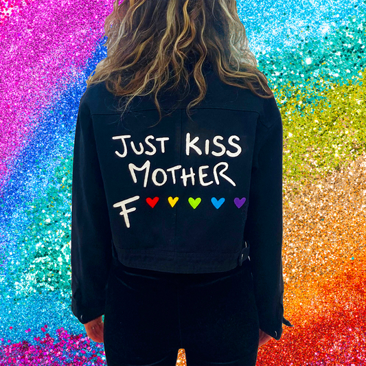 Just Kiss Mother F❤️🧡💚💙💜 - Jacket